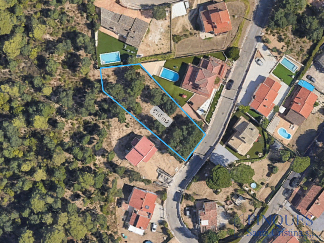 Santa Cristina d'Aro, Parcela llana en Roca de Malvet